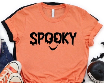 Spooky Halloween Shirt, Spooky Shirt, Halloween Shirt, Halloween Girls Shirt, Halloween Party Shirt, Halloween Squad Shirt, Spooky Tee