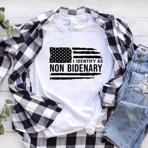 Non Bidenary T-Shirt, Funny Political Shirt, Republican Shirt, Conservative Shirt, Patriotic Shirt, Republican Gift Shirt, Anti Biden Shirt