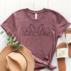Bunny Shirt, Bunny Rabbit Shirt, Pet Bunny Gift, Rabbit Gifts, Bunny Owner Shirt, Bunny Animal Print, Bunny Heartbeat, Animal Lover, Bunny