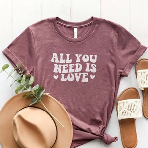 All You Need Is Love T-shirt, Love Yourself Shirt, Self Love Shirt, Self Care Shirt, Motivational shirt, Love Yourself Tee, Love Shirt