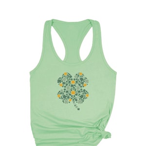 Clover Tank Top, St Patrick&#39;s Day Tank Top, St Patty&#39;s Day Tank Top, Shenanigans Tank Top, Shamrock Tank Top, Gift For Irish, Lucky Mom Gift