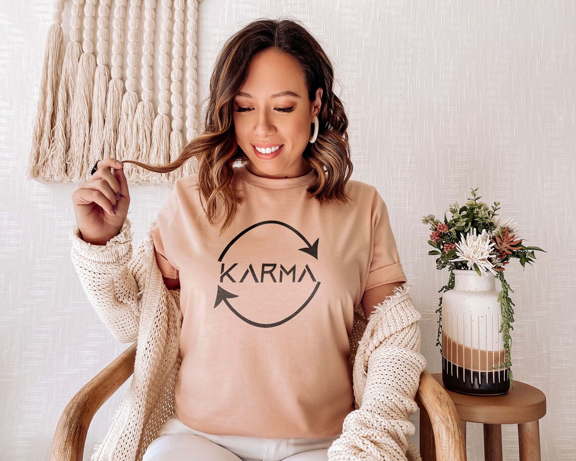 Karma T Shirt Mom Life Shirt Girl Mom Shirt Sarcastic T Etsy