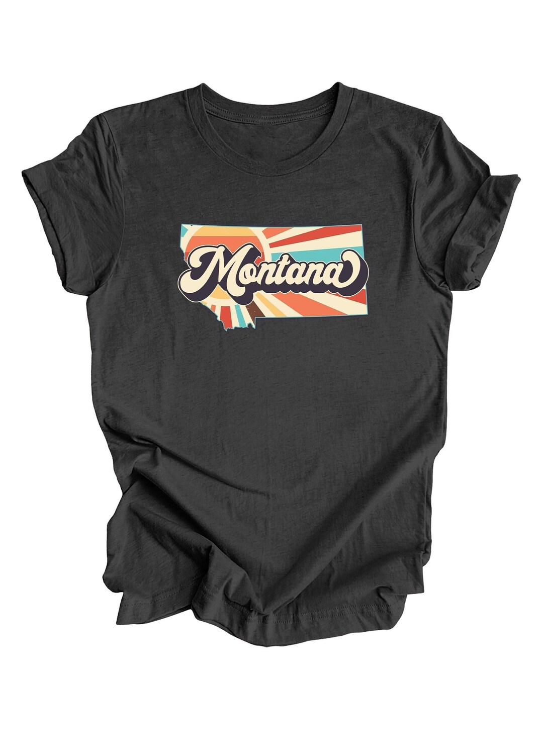 Montana Print Shirt Coffee Multi main image 0