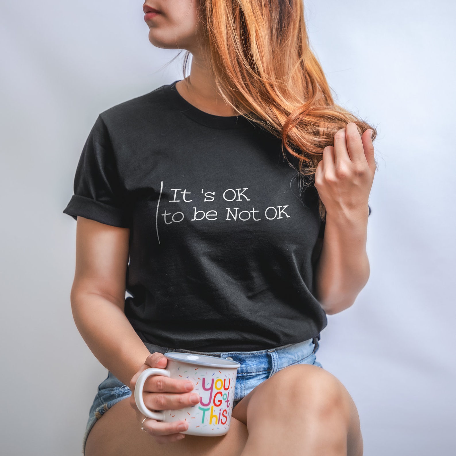 It's Okay to Be Not Okay Shirt Mental Health Shirt - Etsy