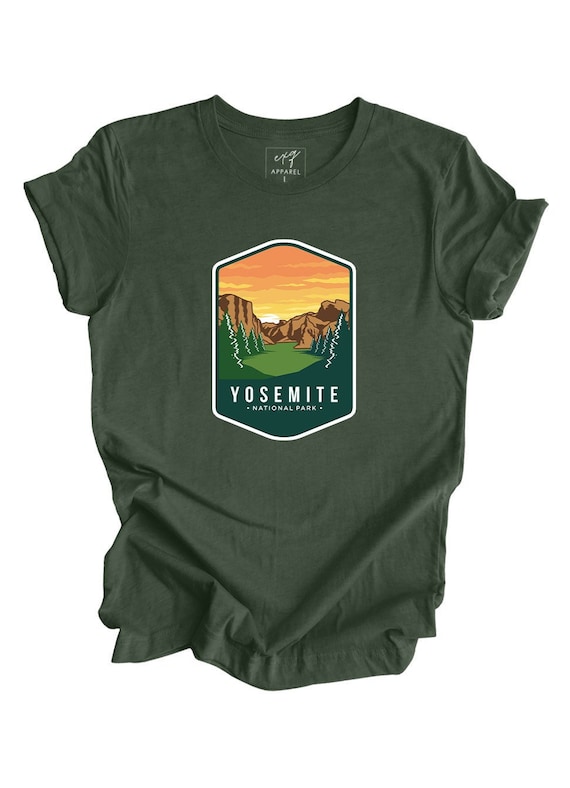Yosemite National Park Shirt, Camping California Gift Yosemite National Park Shirt, Camping California Gift
