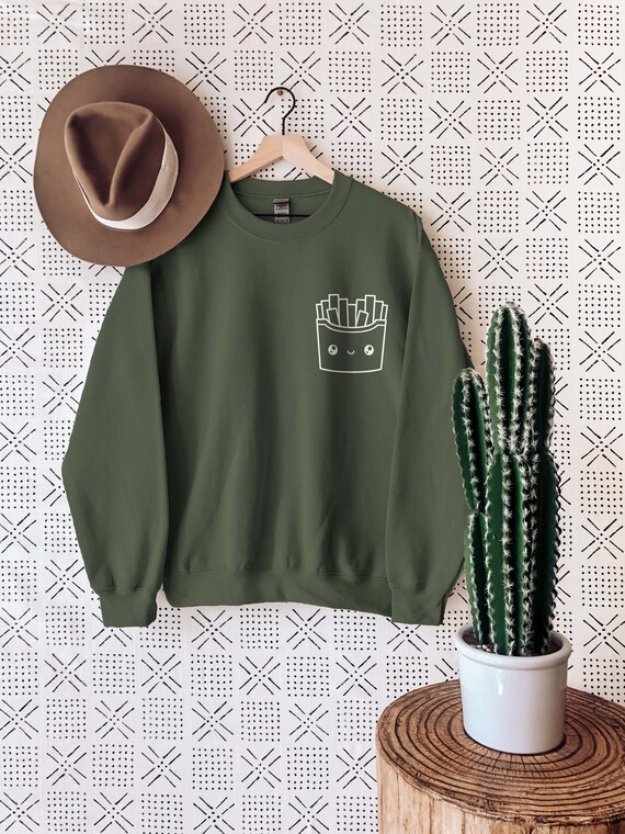 French Fries Sweatshirt French Fries Tee Fast Food Shirt Gifts for Friends Mom Dad Funny Humor Tees Funny Tshirt Funny Sweatshirt Etsy Canada