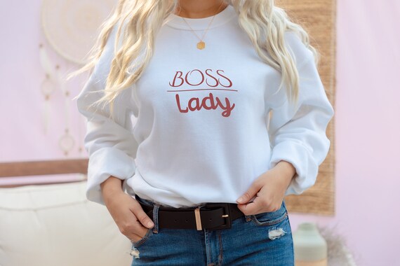 Girl boss sweater on sale