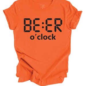 Beer O&#39;Clock T-Shirt, It&#39;s Beer O&#39;Clock T-Shirt, Beer Shirt, Alcohol Shirt, Gift For Beer Lover, Drink Lover Tee, Sacred Drink Shirt