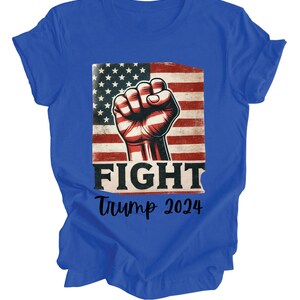 Fight Trump 2024 T-Shirt, Trump Shot Shirt, Butler Rally Trump T-Shirt, Trump Assassination, Trump Make America Great Again Tee, Trump 2024