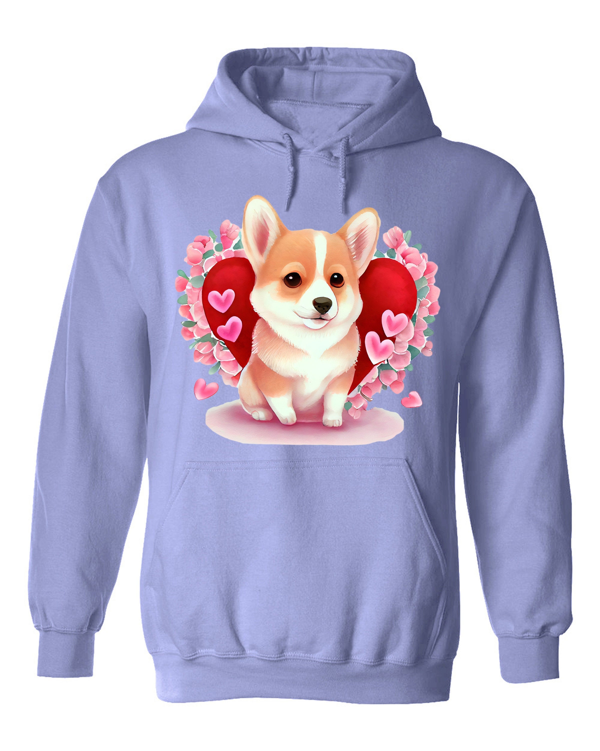 Corgi Hoodie Corgi Lover Hoodie Heart Hoodie Corgi Mom - Etsy
