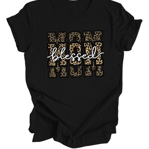 Blessed Mom T-Shirt, Women&#39;s T-Shirt, Mother&#39;s Day T-Shirts, Gift for Her, Gift for Mother&#39;s Day, Gift for Mom, T-Shirt for The Best Mom