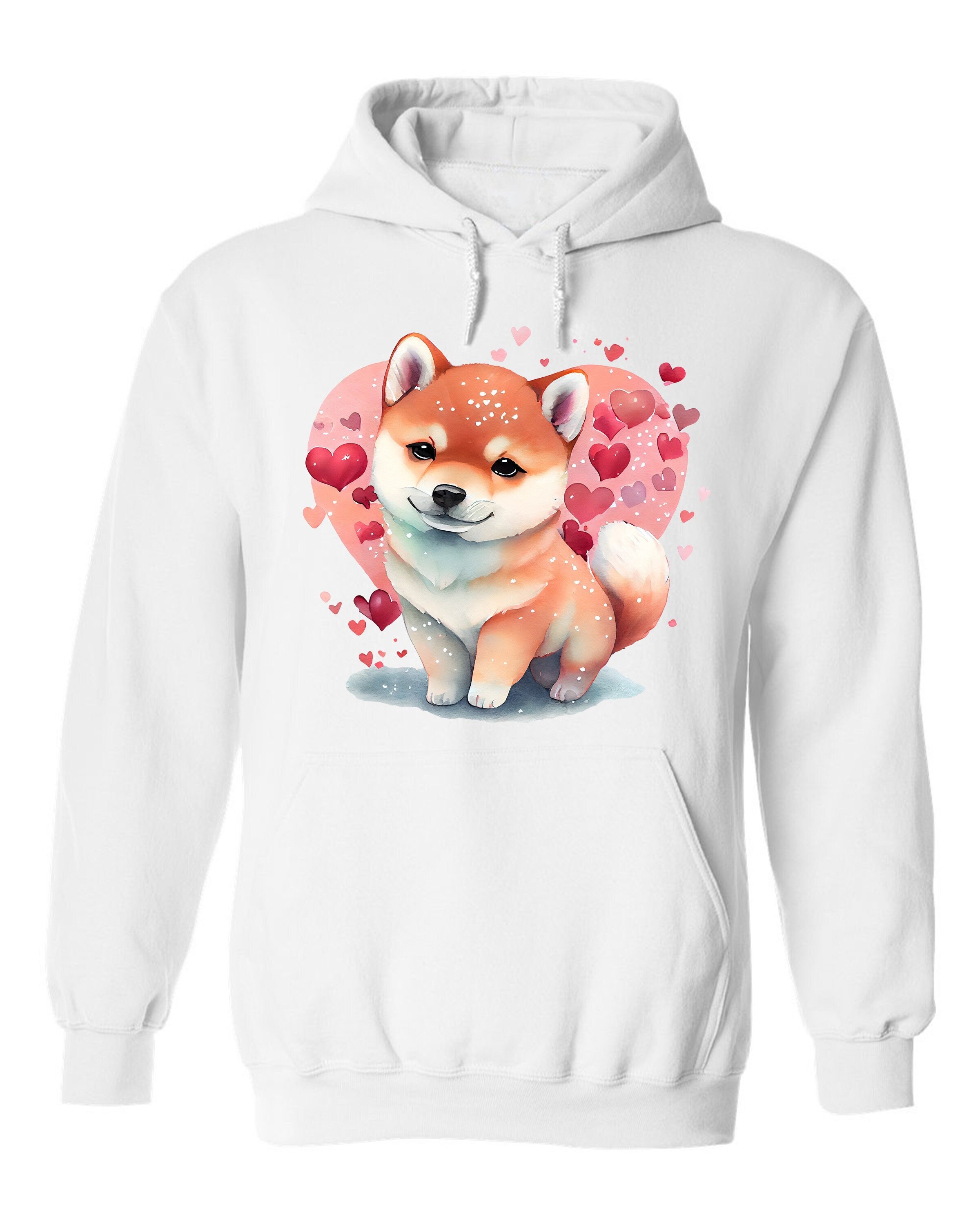 Shiba Inu Hoodie Shiba Inu Lover Hoodie Heart Hoodie Dog Mom