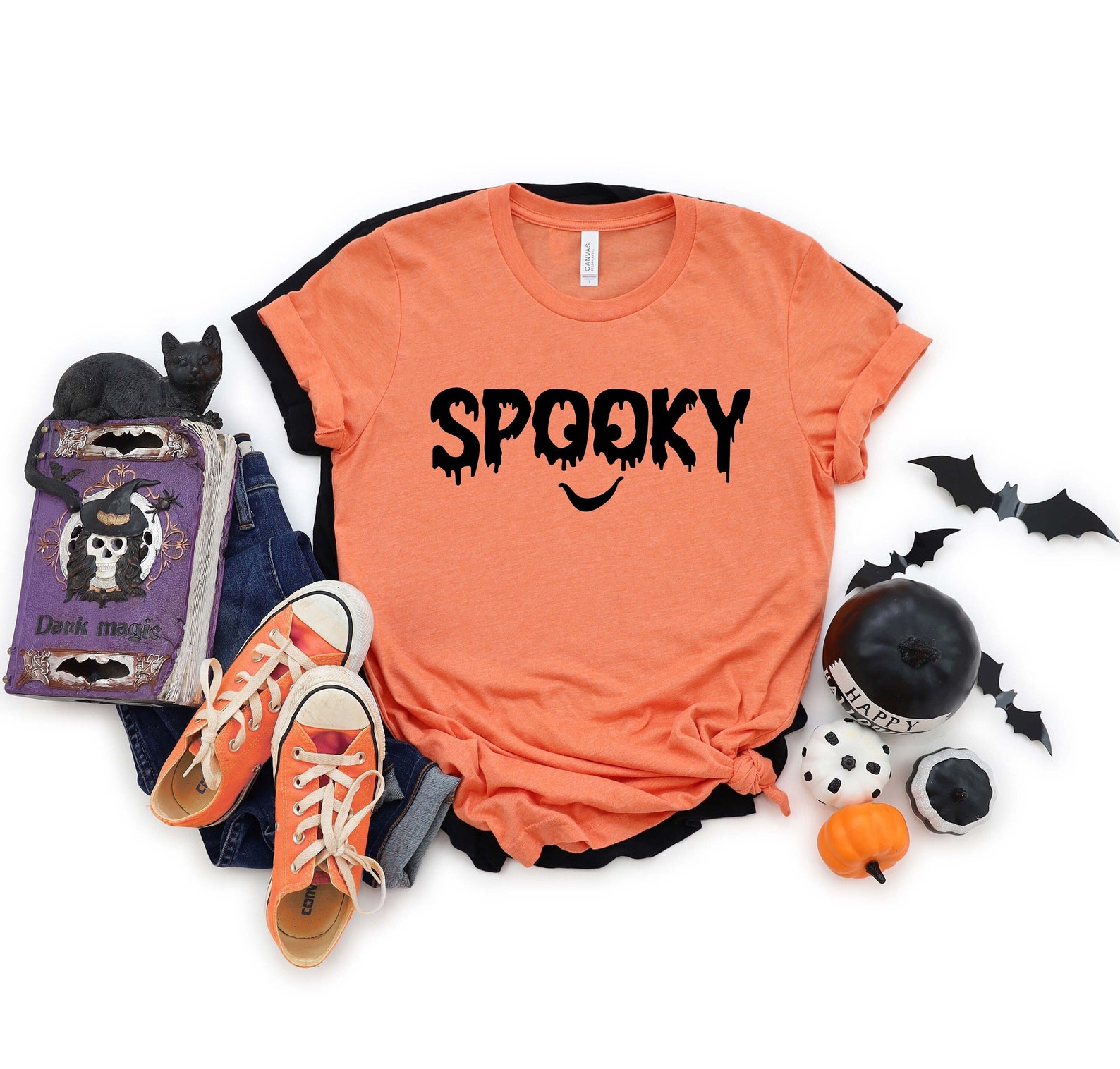 Spooky Halloween Shirt Spooky Shirt Halloween Shirt - Etsy