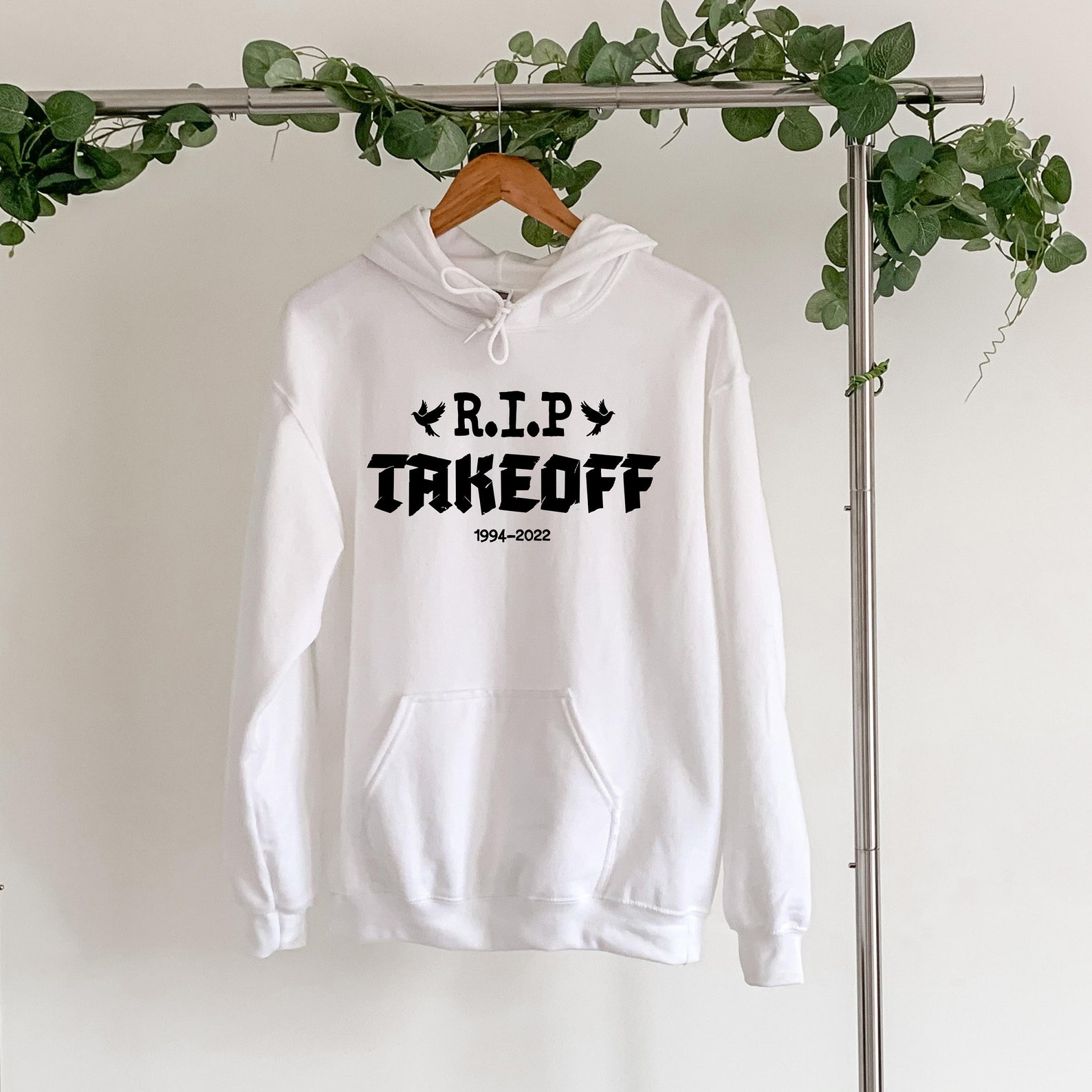 R.I.P Takeoff Hoodie Quavo Offset Takeoff Hoodie Rest in - Etsy