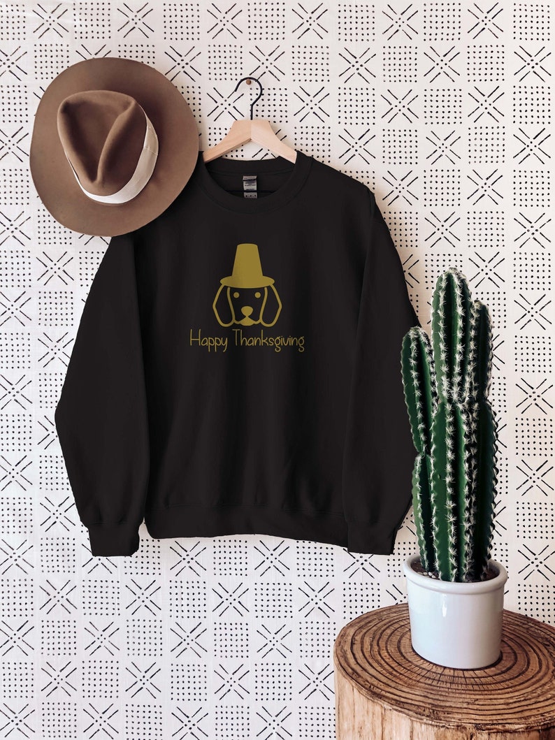 THANKSGIVING SWEATSHIRT, TRENDY Sweatshirt, Aesthetic Graphic Printed Thanks Giving Sweatshirt, Christmas Crew Neck Sweatshirt Gifts image 1