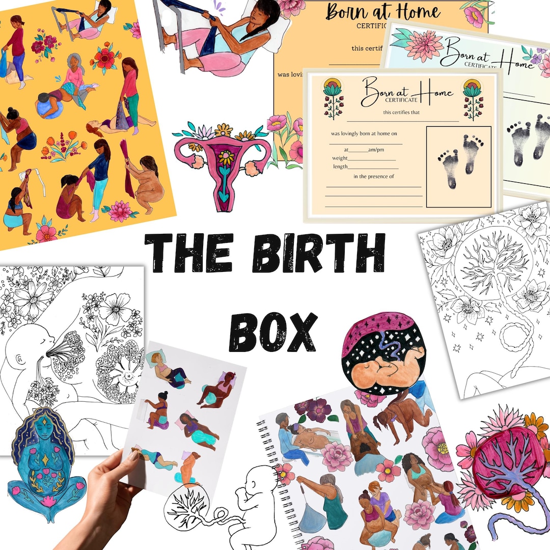 The Birth Box. Doula Toolkit: Pregnancy, Birth, Resources (PDF/JPEG ...