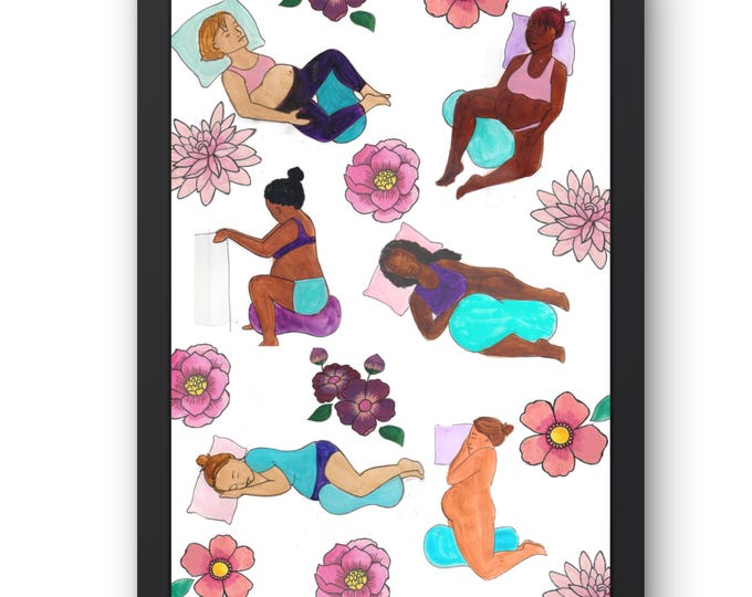 Peanut Ball Positions Digital Poster
