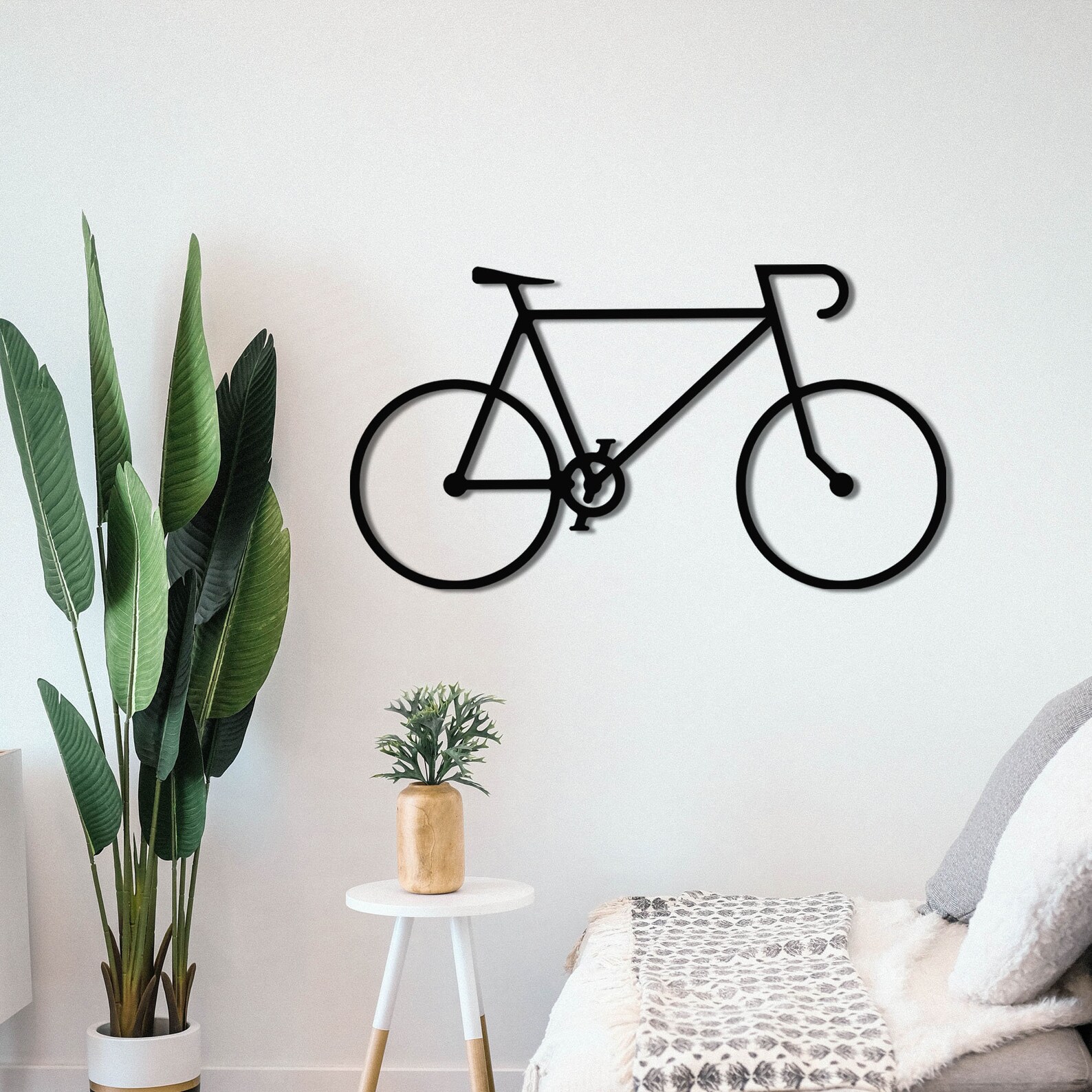 Metal Bike Wall Art Cycling Gifts Metal Wall Art Bicycle | Etsy
