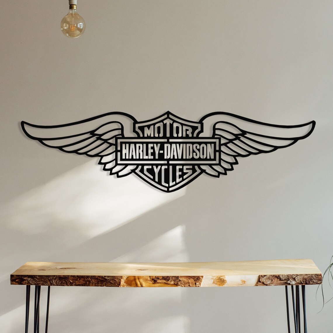 harley davidson eagle wall plaque