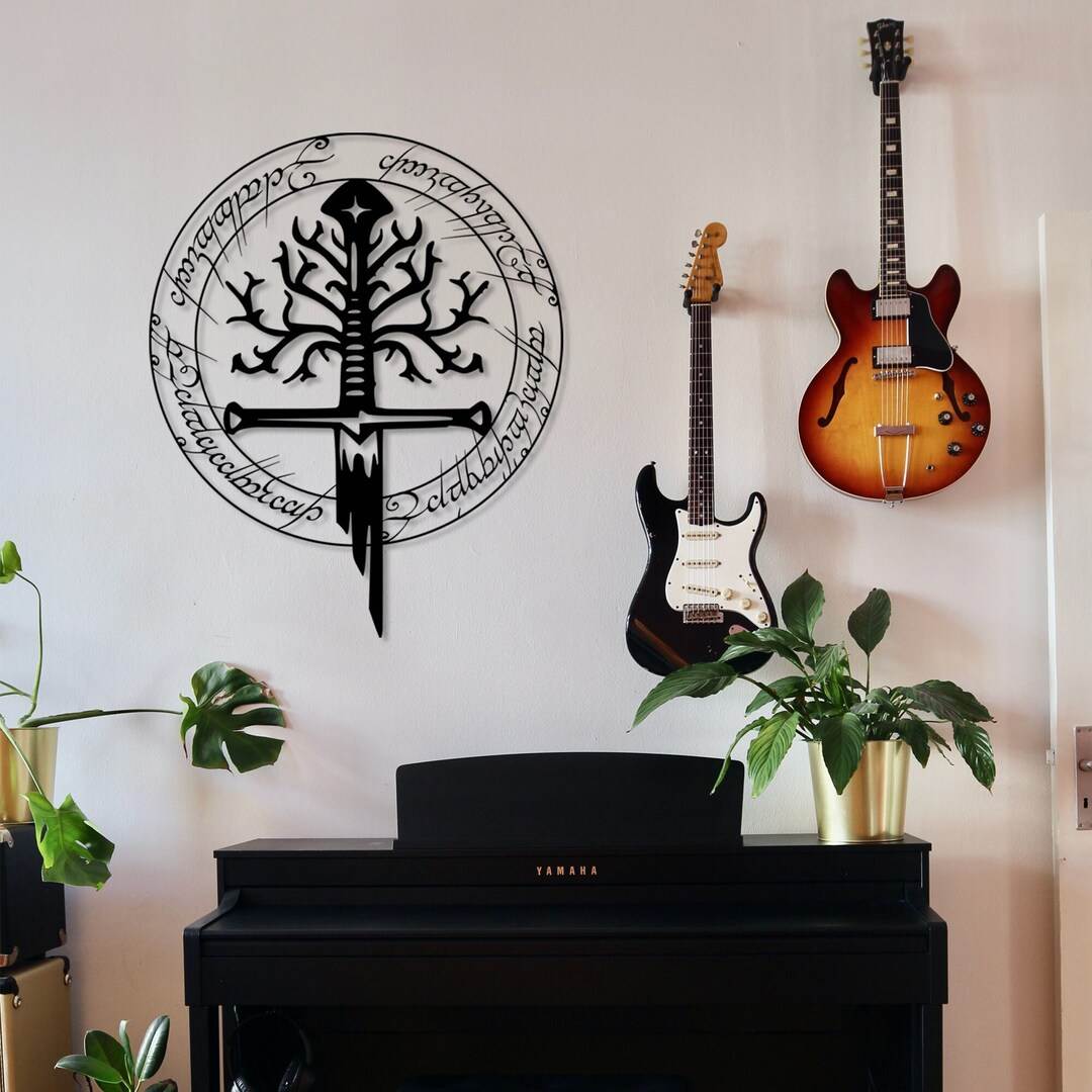 Smotly Wandklok van vinyl, motief Lord of the Ringen, kleurrijk nachtlampje, creativiteit, cartoon, huisdecoratie, digitale wandklok, cadeau (geschenkhaak) (zwart Smotly Wandklok van vinyl, motief Lord of the Ringen, kleurrijk nachtlampje, creativiteit, cartoon, huisdecoratie, digitale wandklok, cadeau (geschenkhaak) (zwart