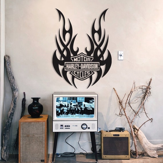Harley Davidson Motorcycle Metal Sign - Harley Davidson Home Decor Catalog Harley Davidson Motorcycle Metal Sign - Harley Davidson Home Decor Catalog