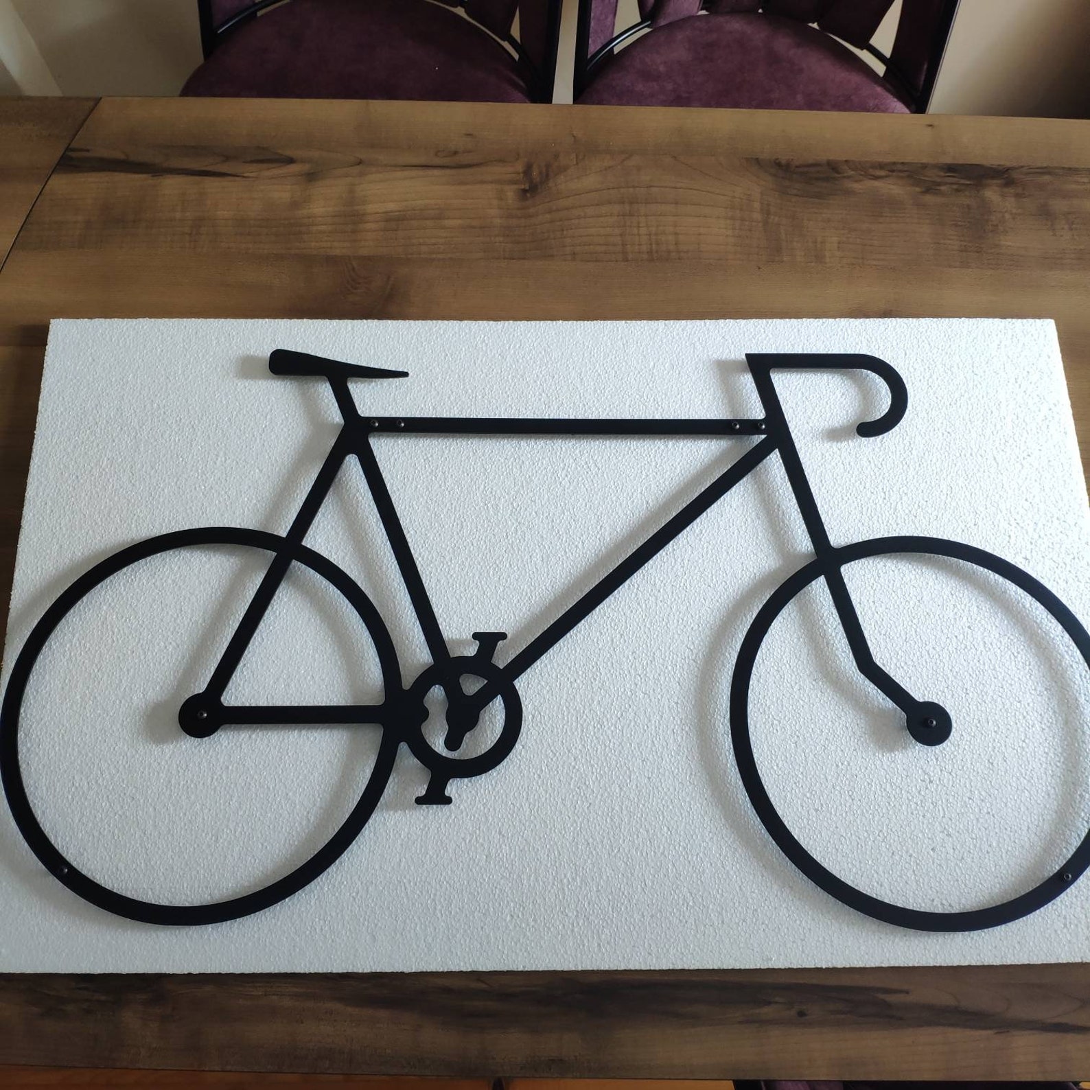 Metal Bike Wall Art Cycling Gifts Metal Wall Art Bicycle - Etsy