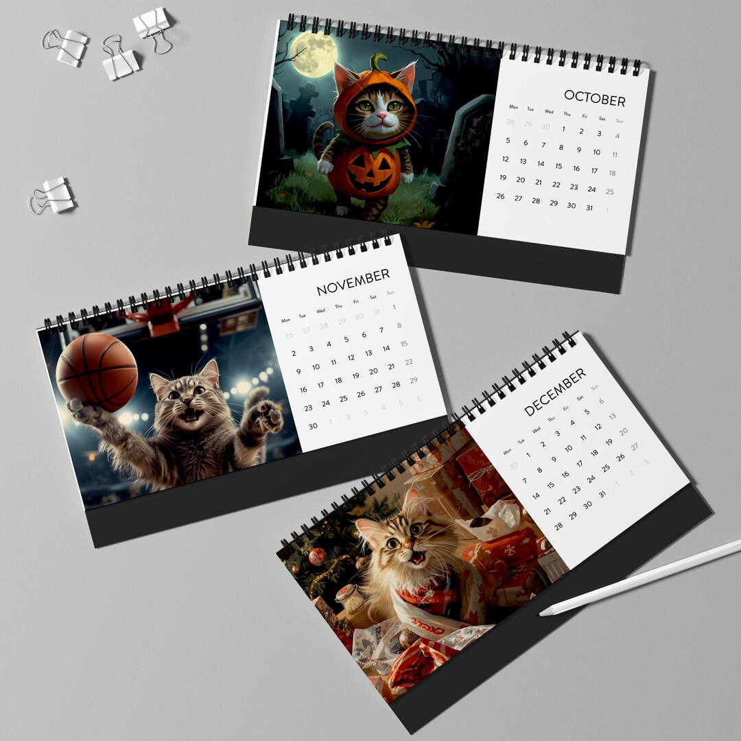 Simplex 2026 Grid Desk Calendar | Minimal Monthly Planner, Wire-o Flip ...