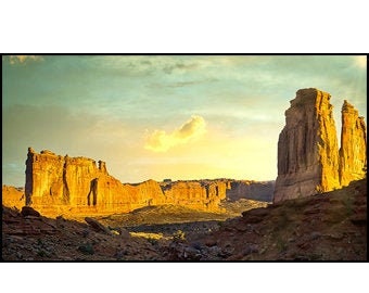 Samsung Frame TV Art - Belle scène de l’Utah dans le parc national des Arches.