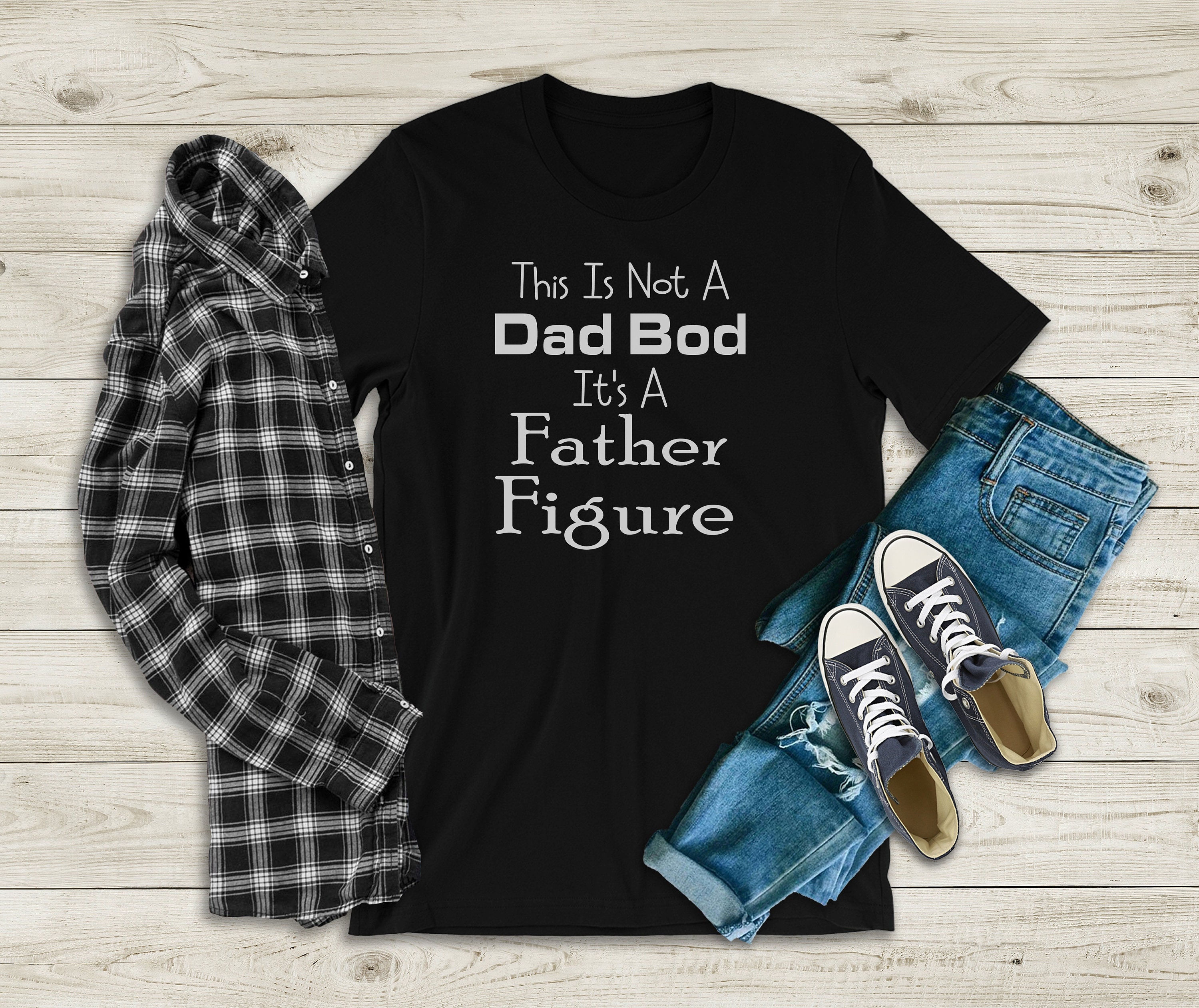 Fathers Dad Bod Unisex Short Sleeve Father's Day Tee - Etsy UK