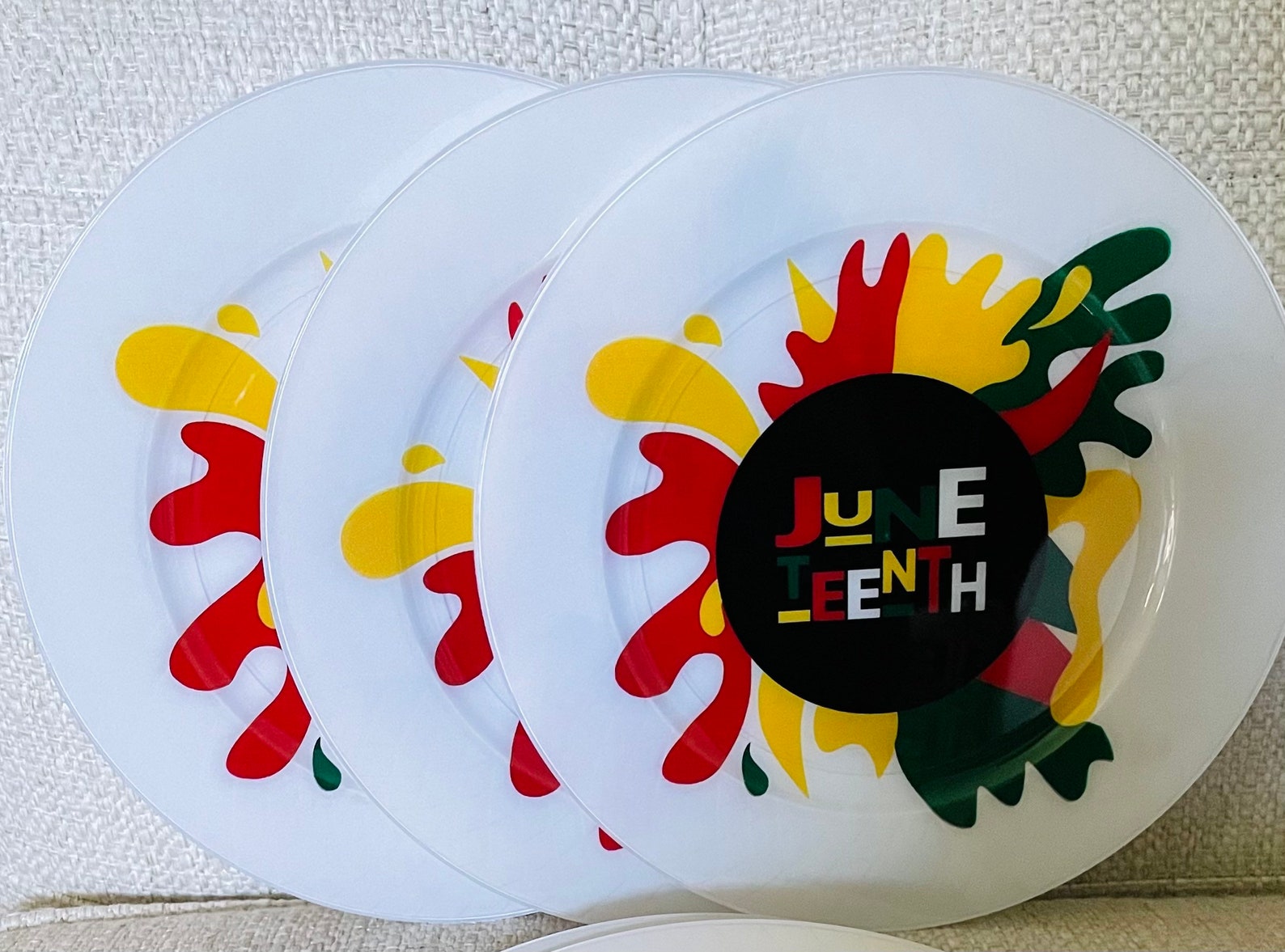 Party Plates 8pc Black History Etsy