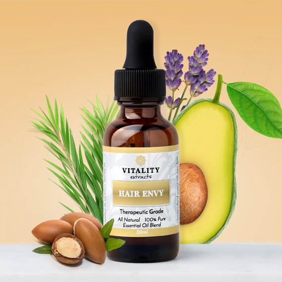 Hair Envy by Vitality Extracts Pure Essential Oil Blend Hair Etsy