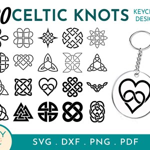 Celtic Knot Svg, Celtic Symbol Svg, Viking Svg, Celtic Knot Pattern, Keychain Svg, Acrylic Keychain Svg, Keychain Svg Round, Irish Symbol