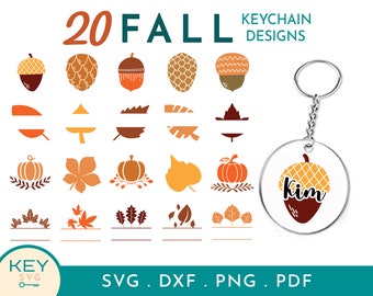 Hello Fall Svg, Split Autumn Svg, Fall Leaves Svg, Fall Sign Svg, Hello Pumpkin Svg, Thanksgiving Svg, Acrylic Keychain Svg, Round Keychain