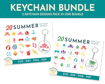 Beach Svg Bundle, Hello Summer Svg, Vacation Svg, Summer Vacation Svg, Keychain Svg, Summertime Svg, Summer Vibes Svg, Acrylic Keychain Svg