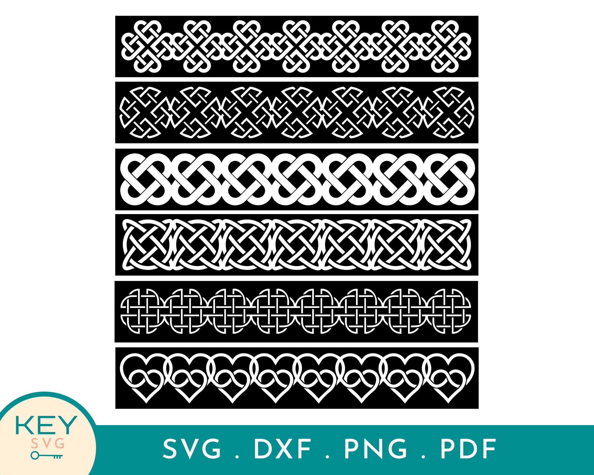 Celtic Band Svg, Celtic Svg, Celtic Design, Celtic Knot Design, Viking ...
