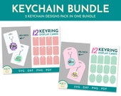 24 Keychain Display Card Svg, Keyring Display Card Template, Keychain Card Svg, Keychain Svg, Packaging Svg, Display Card, Keychain Holder