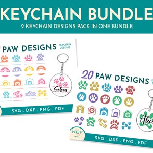 Poot print Svg, Monogram Hond Svg, Hond Moeder Svg, Hond Lover Svg, Acryl Sleutelhanger Svg, Puppy Svg, Sleutelhanger Svg Rond, Sleutelhanger Patroon Svg