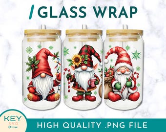 Traditionele kerstkabouters png-glas kan 16 oz / 20 oz png inpakken, winterkabouters, sneeuwpop png, kerstvrachtwagen png, kabouters png, vakantiekabouters