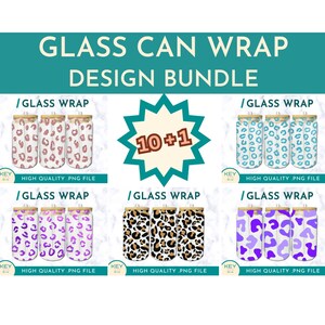 Kuh-Druck-Behälter wickeln Png Sublimation Glasdosen wickeln 16 Unzen / 20 Unzen, Mama Tumbler Png, Gepard-Print Png, Leopard Print Tumbler Wrap