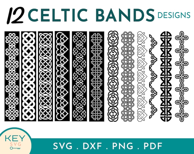 Celtic Band Svg Celtic Svg Celtic Design Celtic Knot - Etsy