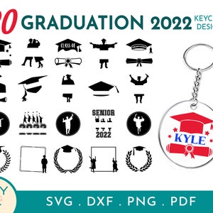 Delad klass av Svg, examen Svg-paket, senior Svg, nyckelringssvg, akryl nyckelringssvg, examenssvg. Senior Svg, monogram