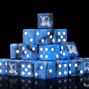 Premium Korps Soliders Life Dice | Resin Wargaming Dice | 16mm or 12mm