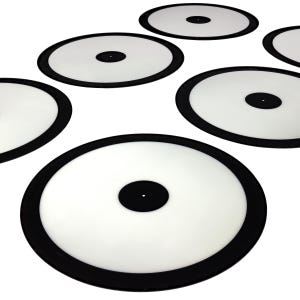 Set of 6 Objective Markers - Compatible with Tabletop Game Systems