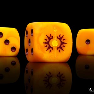 Premium Sunspear Dice