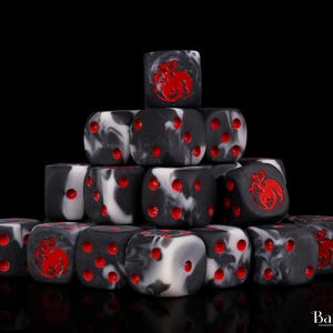 Premium Thrice-Headed Dragon Dice