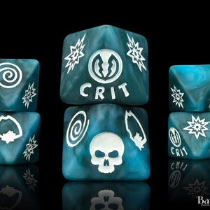 Premium Moon Bolt D8 Dice Set