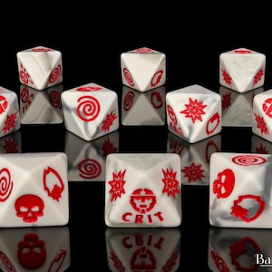 Premium Watchers D8 Dice Set