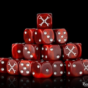 Premium Silver Chains Dice