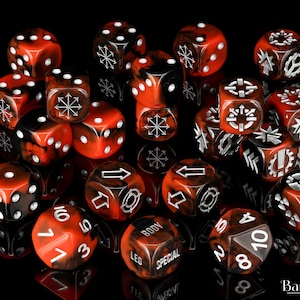 Red Chaos, Titan Dice Set