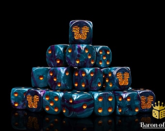 Premium Mayan Lizard, Dice